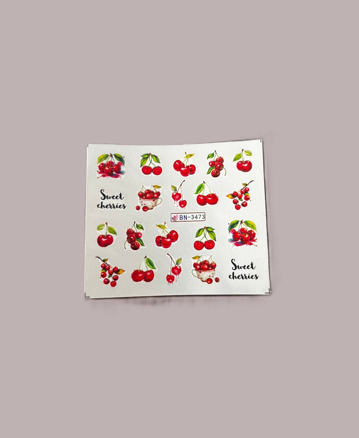 Sticker Cherry Glaze