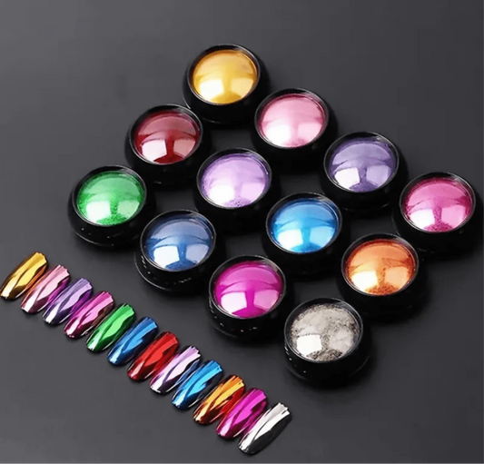 Pudră holografică Glittery Nails