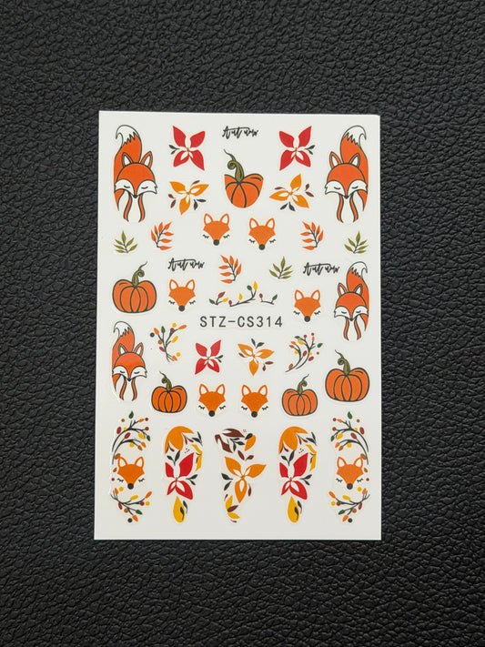 Sticker Pumpkin Spice