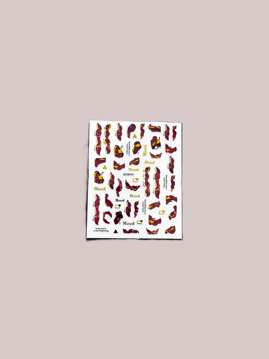 Sticker Good Mood  Red