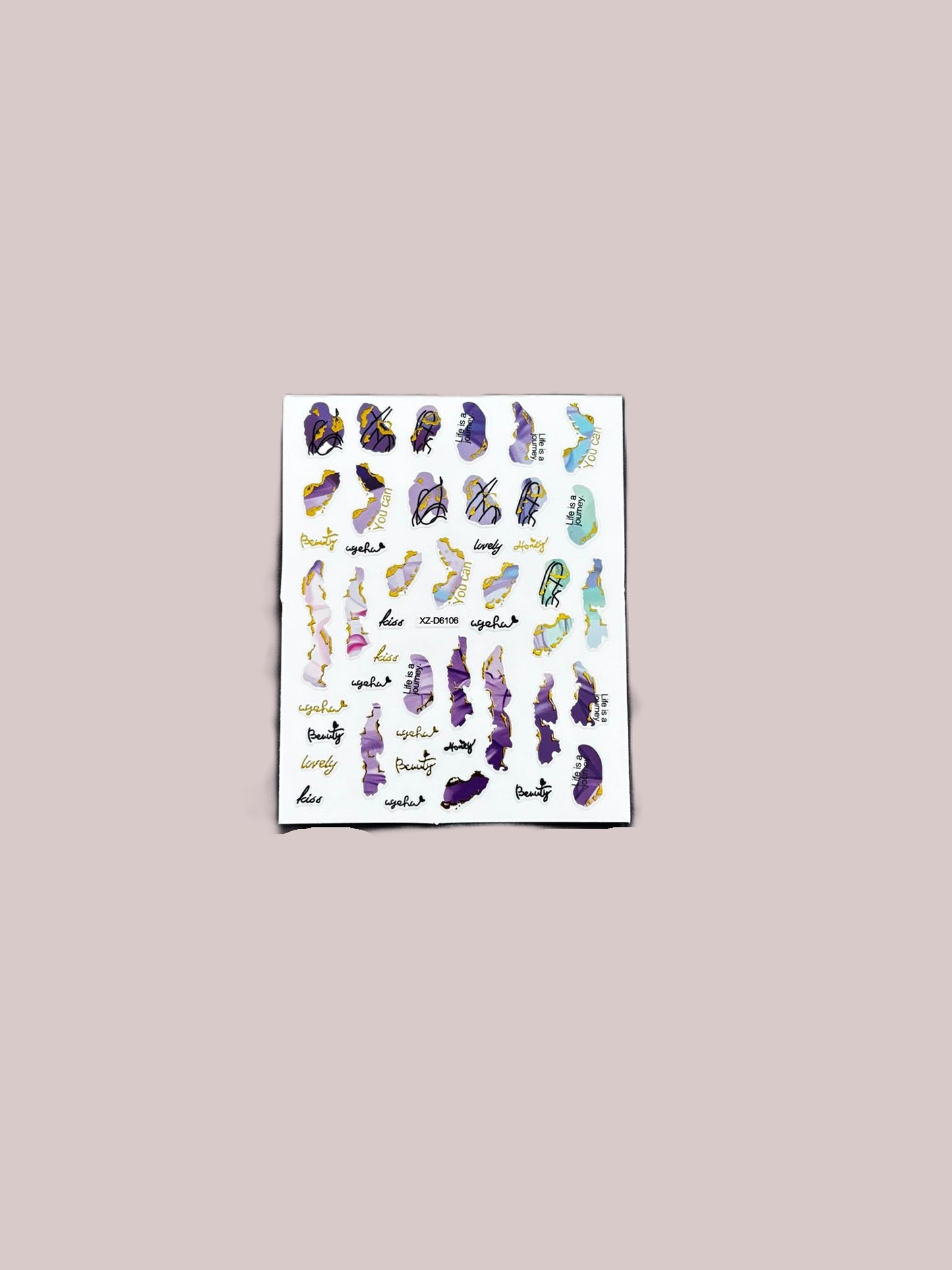 Sticker Good Mood  Purple