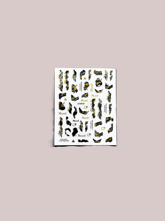 Sticker Good Mood  Black